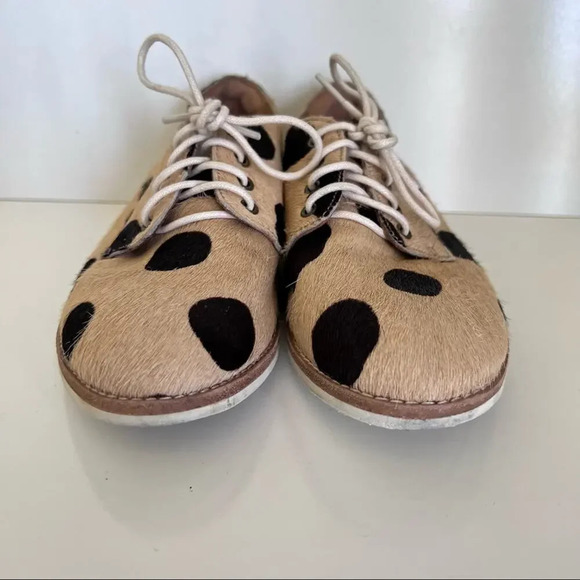 Rollie Nation Calf Hair Polka Dot Oxford - Picture 10 of 14